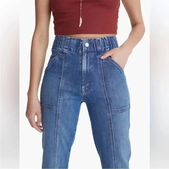 Mother Superior denim the springy ankle in cowboys don’t cry denim - Picture 2 of 15